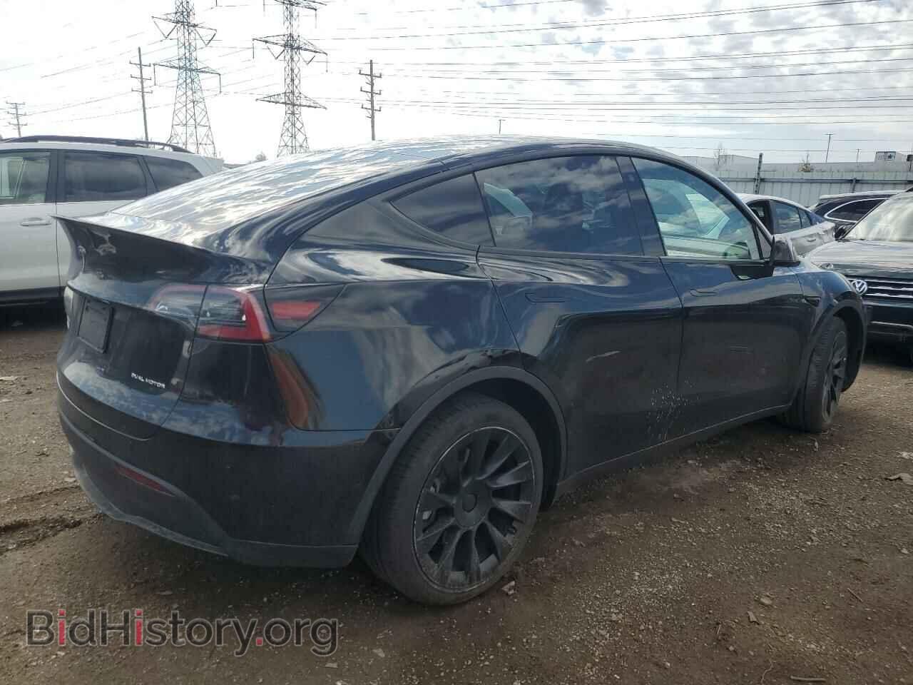 2022 TESLA MODEL Y - VIN: 7SAYGDEEXNF362343 - Фото 3