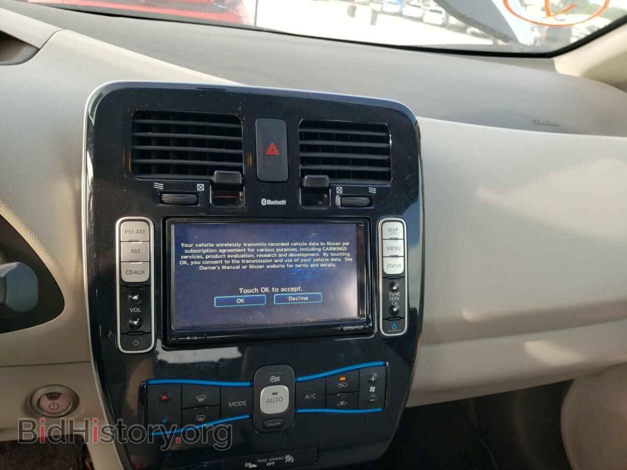 2012 NISSAN LEAF - VIN: JN1AZ0CP3CT020803 - Фото 9