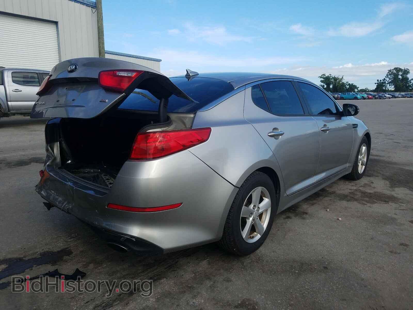 2015 KIA OPTIMA - VIN: KNAGM4A70F5570546 - Photo 4