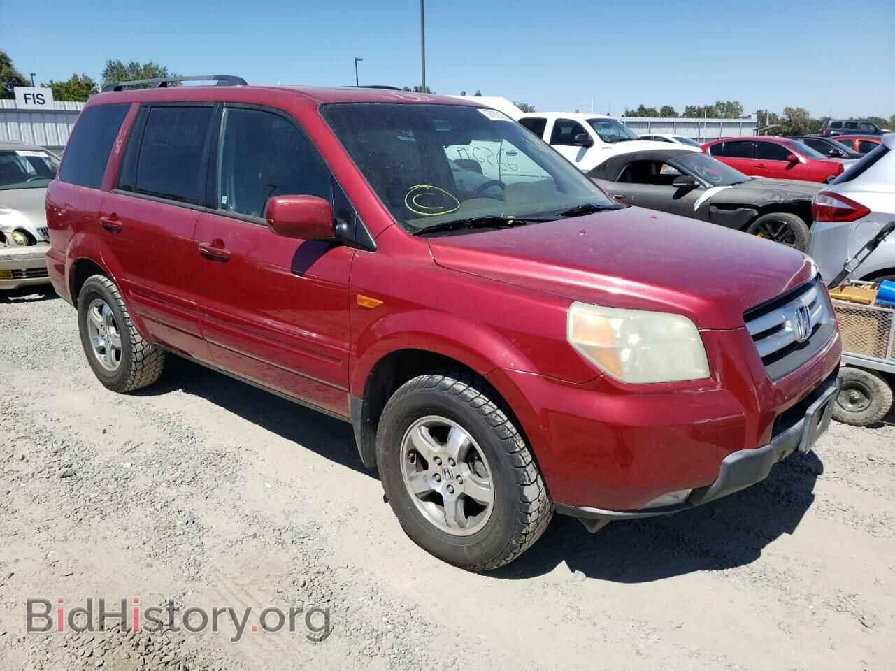 Photo 5FNYF28596B013465 - HONDA PILOT 2006