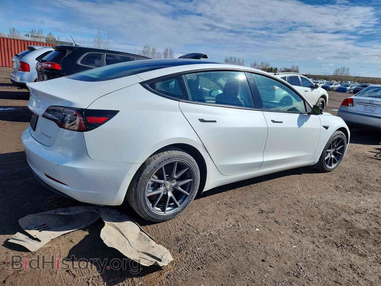 2022 TESLA MODEL 3 - VIN: 5YJ3E1EB9NF120760 - Фото 3