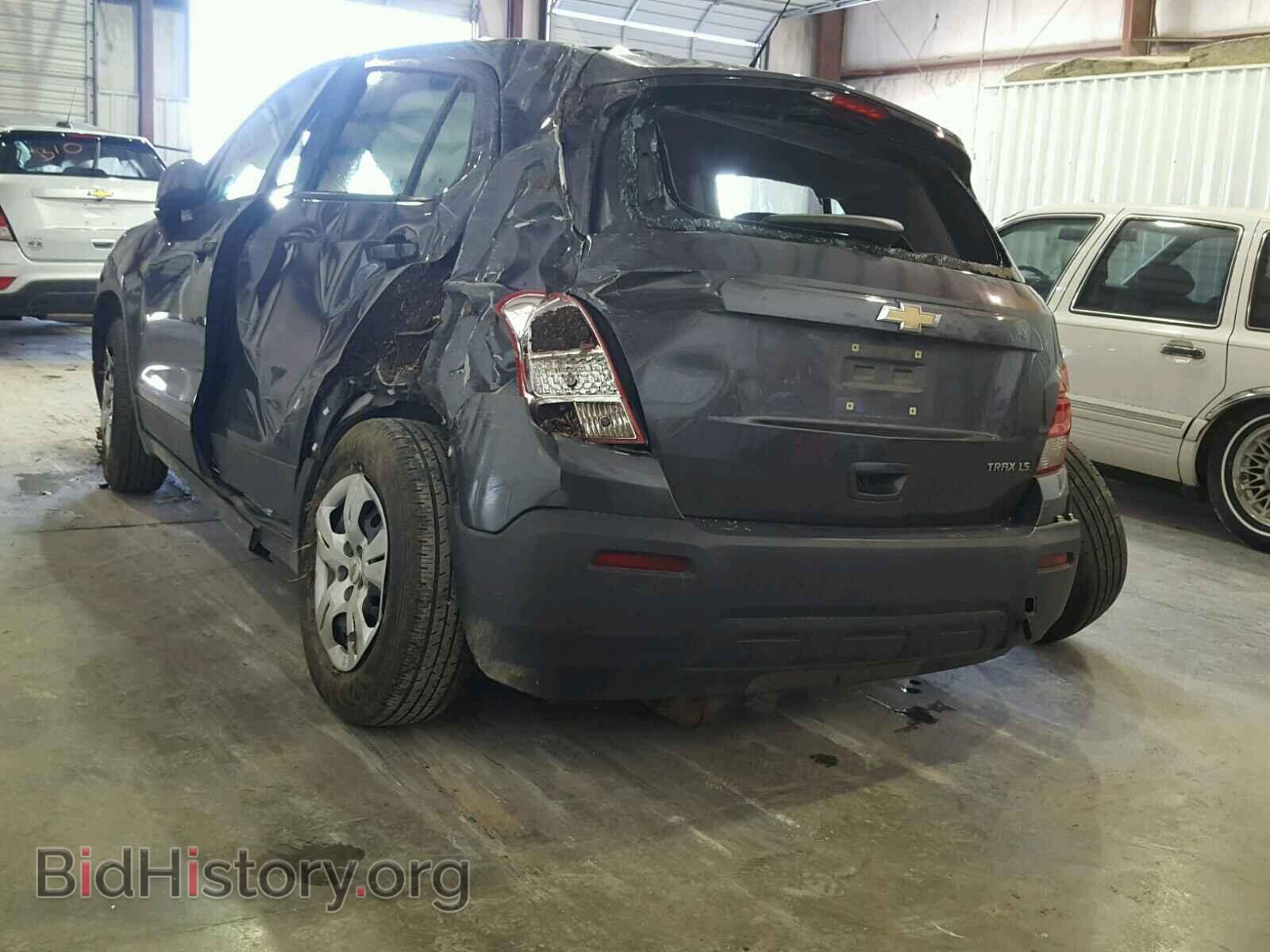 2016 CHEVROLET TRAX - VIN: 3GNCJKSB3GL240782 - Фото 3
