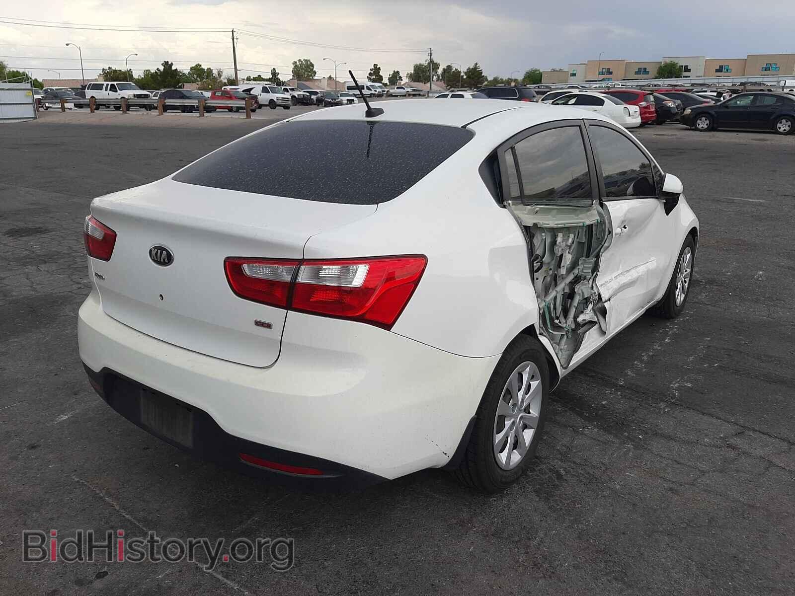 2013 KIA RIO - VIN: KNADM4A33D6281961 - Photo 4