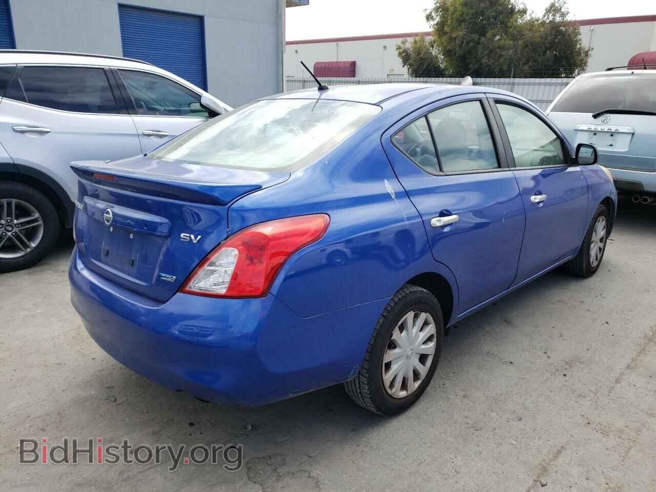2013 NISSAN VERSA - VIN: 3N1CN7AP1DL820344 - Фото 4