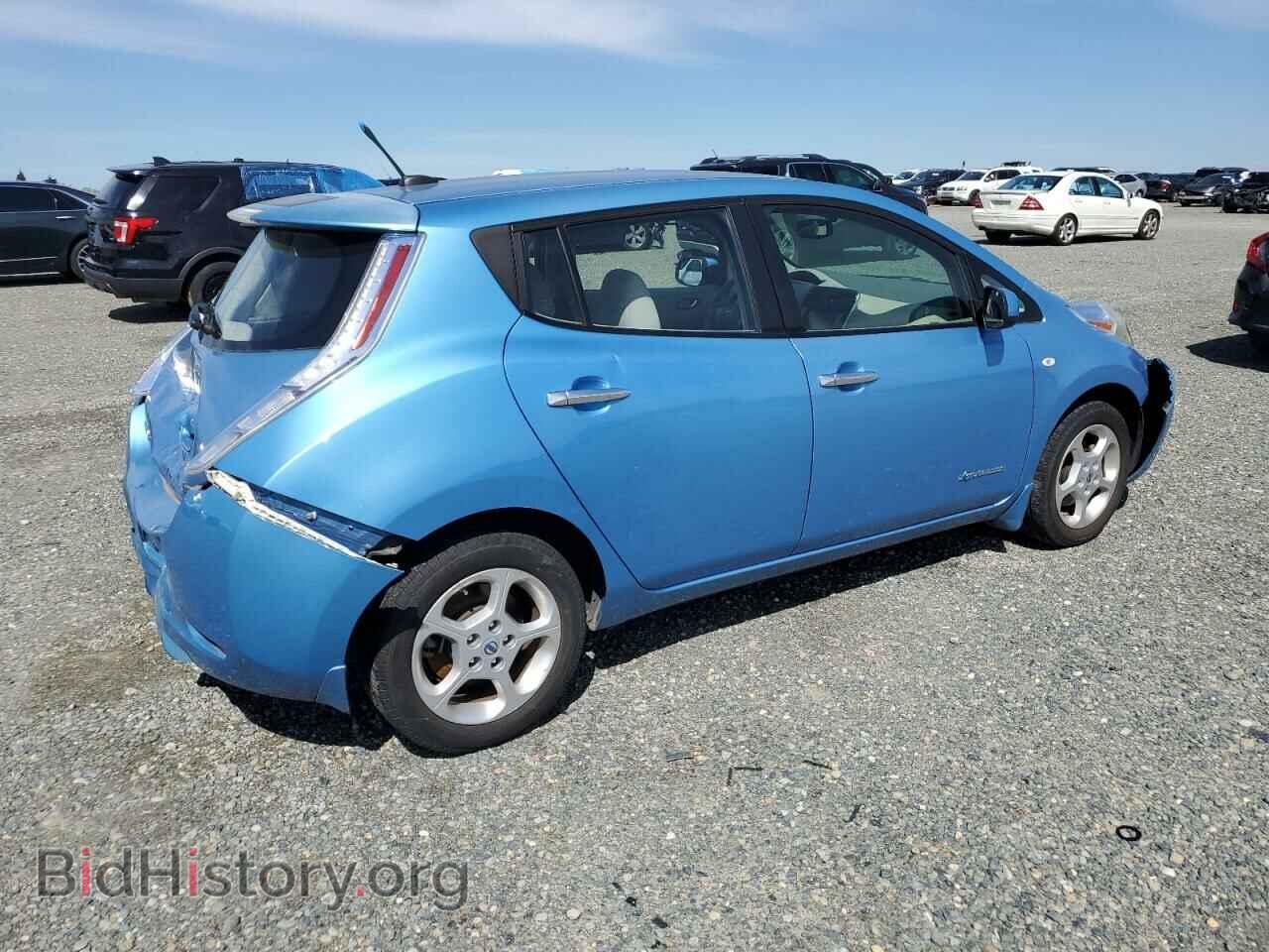 2012 NISSAN LEAF - VIN: JN1AZ0CP9CT023737 - Фото 3