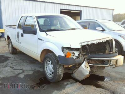 2010 Ford F150 F150 Super, белый — VIN 1FTEX1CW9AKE06906, Copart
