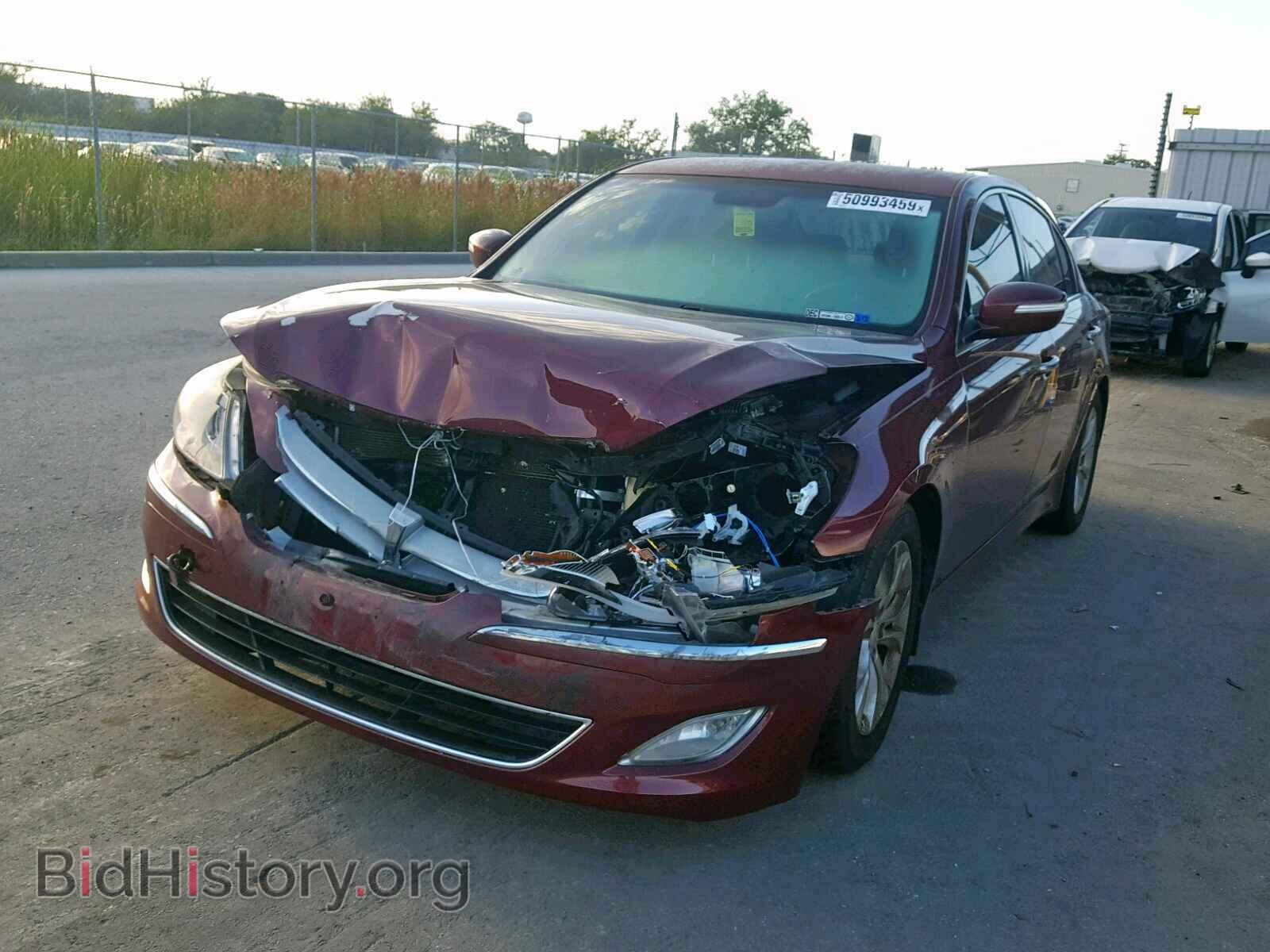 2013 HYUNDAI GENESIS - VIN: KMHGC4DD2DU220728 - Фото 2