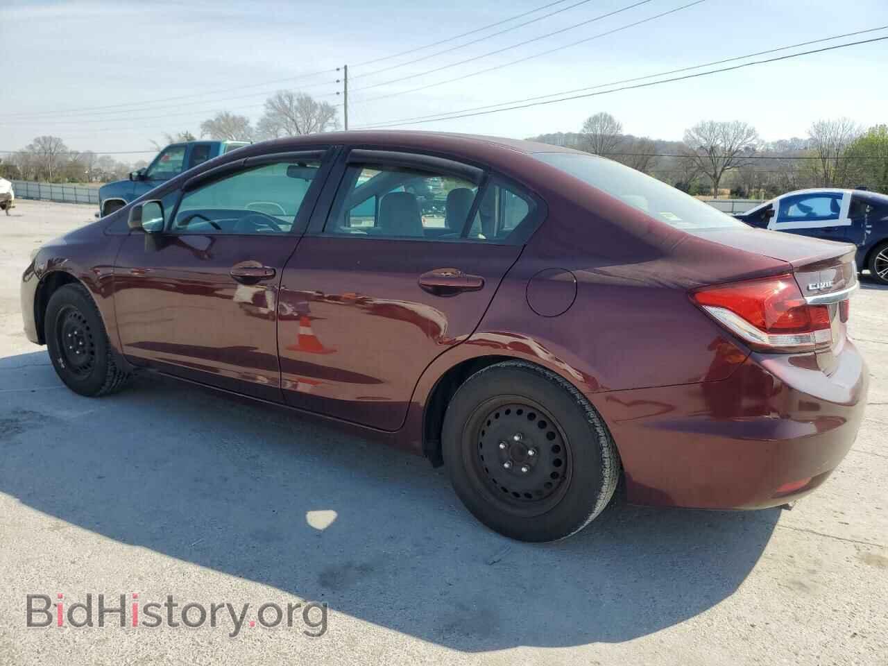 2013 HONDA CIVIC - VIN: 2HGFB2F52DH597044 - Фото 2