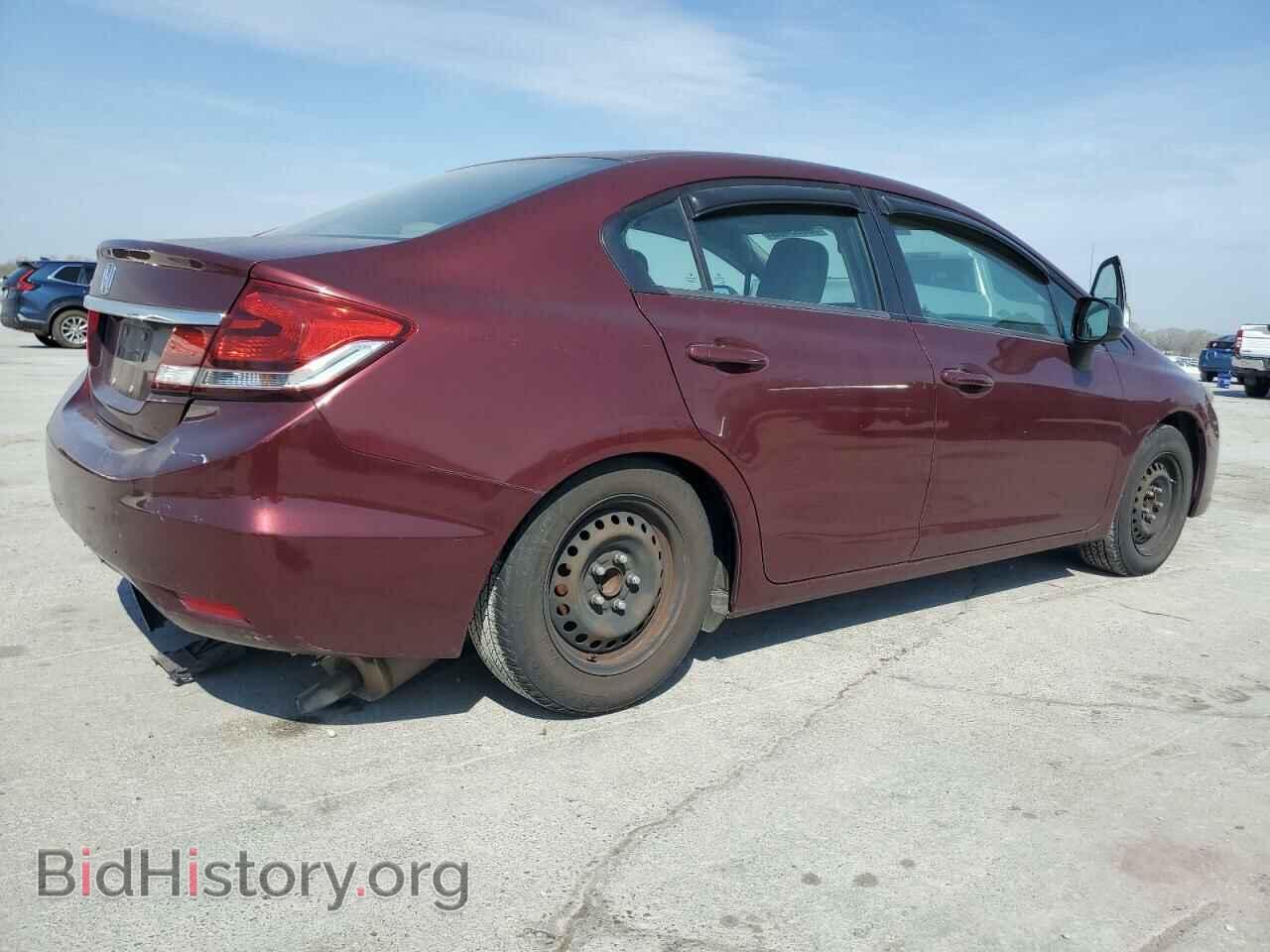 2013 HONDA CIVIC - VIN: 2HGFB2F52DH597044 - Фото 3