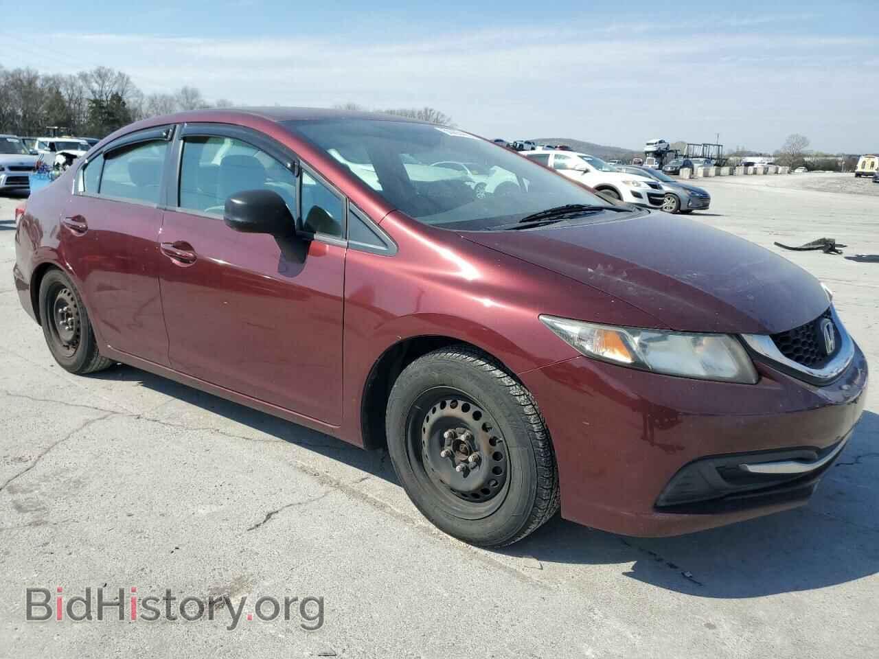 2013 HONDA CIVIC - VIN: 2HGFB2F52DH597044 - Фото 4