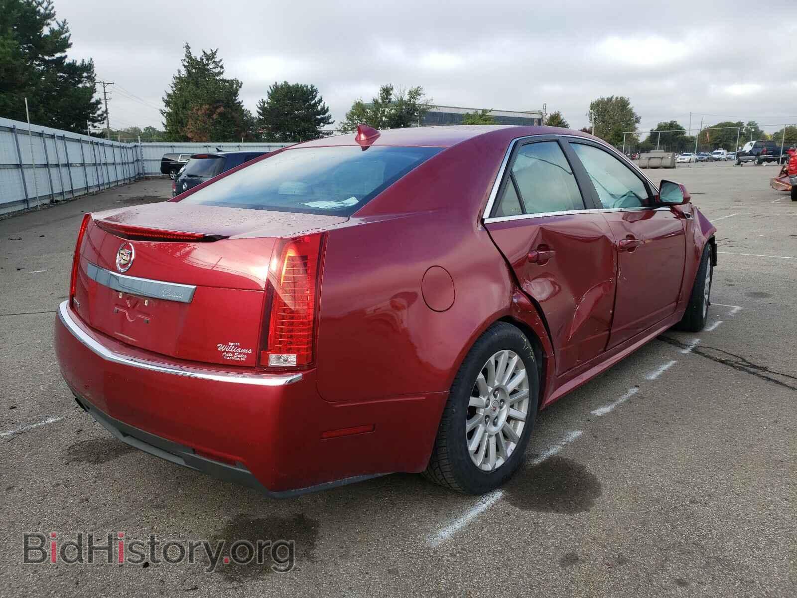 2012 CADILLAC CTS - VIN: 1G6DE5E57C0131308 - Фото 4