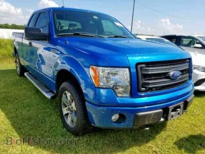 2013 Ford F150 SUPER, синий — VIN 1FTFX1CF7DFD81201, Copart
