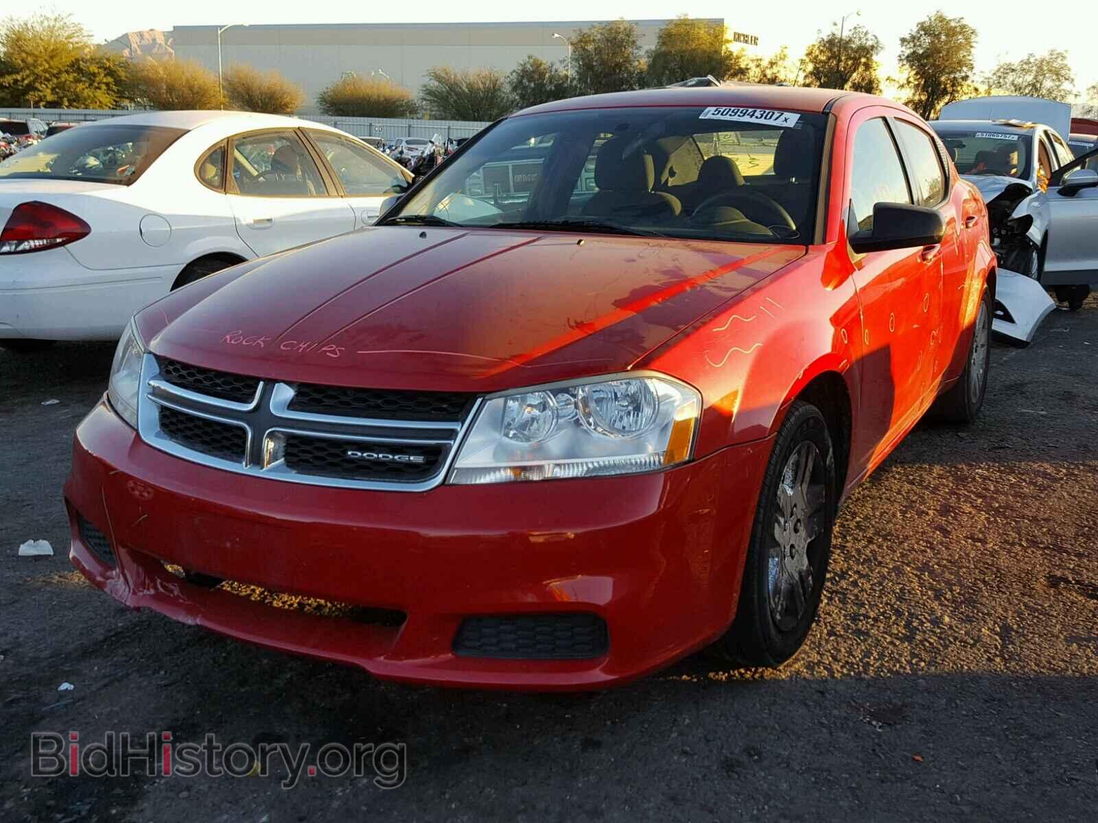 2011 DODGE AVENGER - VIN: 1B3BD4FB0BN509901 - Фото 2