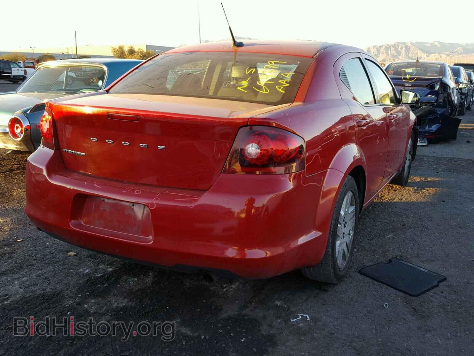 2011 DODGE AVENGER - VIN: 1B3BD4FB0BN509901 - Фото 4