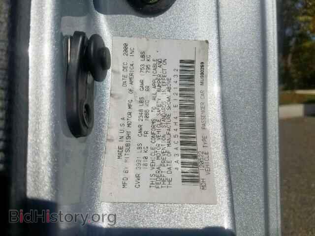 2001 MITSUBISHI ECLIPSE - VIN: 4A3AC54H41E121432 - Фото 10