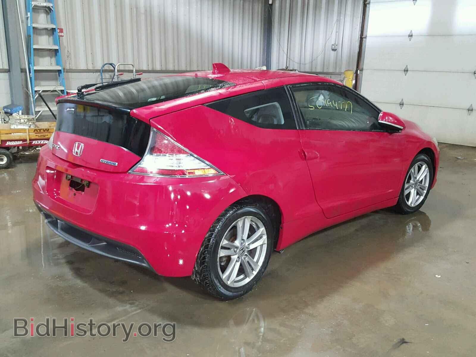 2011 HONDA CR-Z - VIN: JHMZF1D68BS006337 - Photo 4