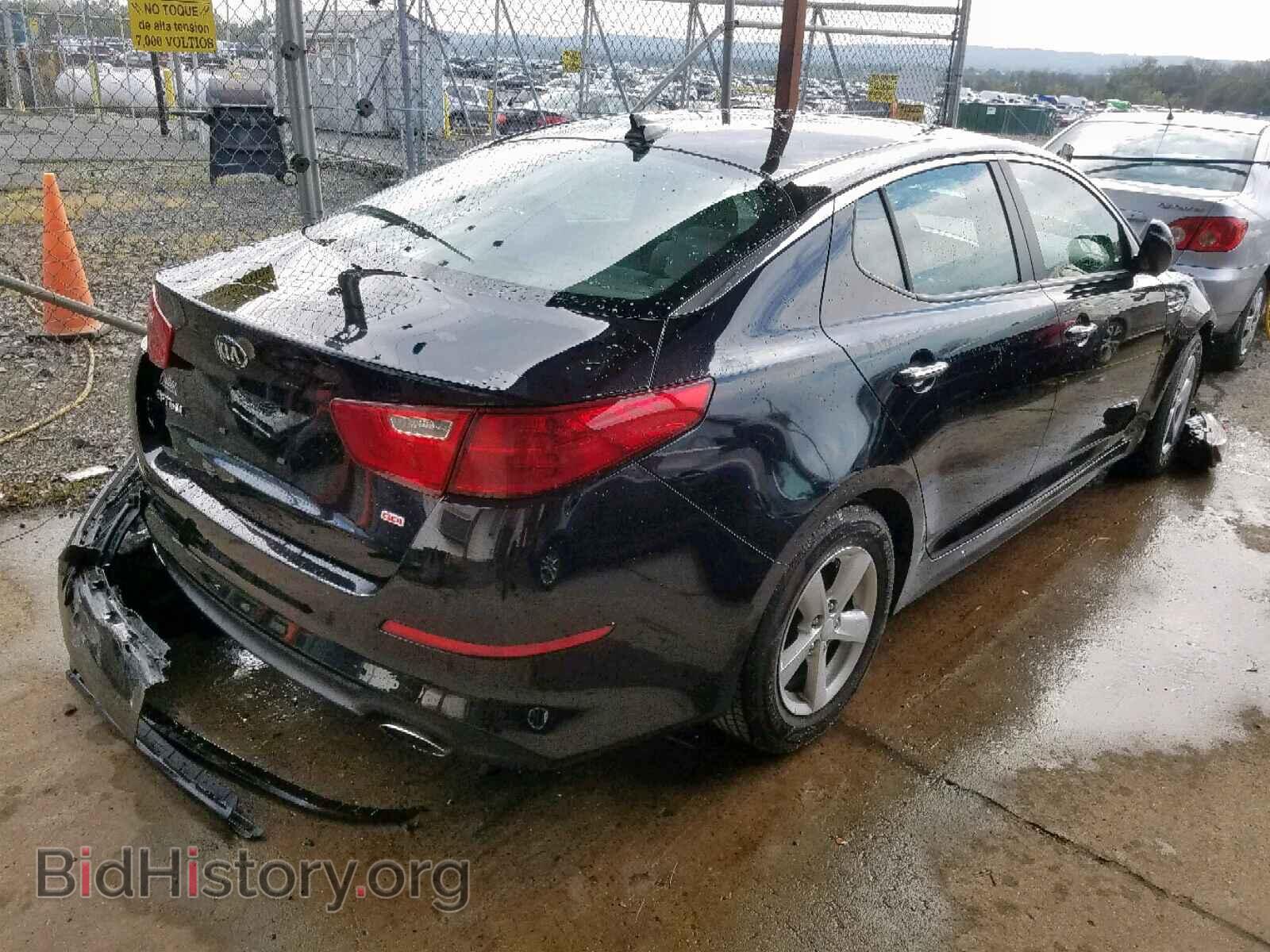 2015 KIA OPTIMA LX - VIN: KNAGM4A73F5662203 - Фото 4