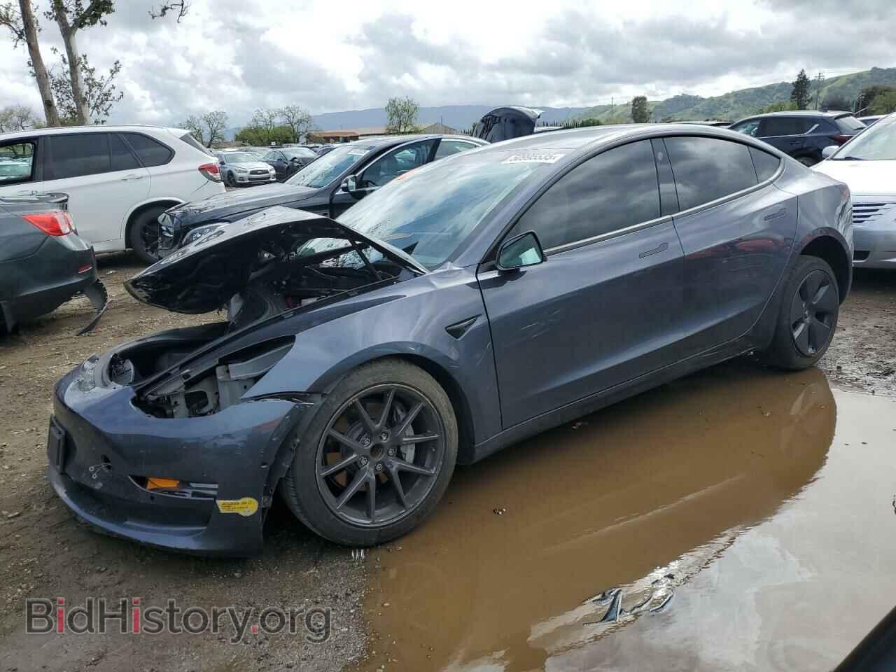 Фотография 5YJ3E1EA8NF376377 - TESLA MODEL 3 2022