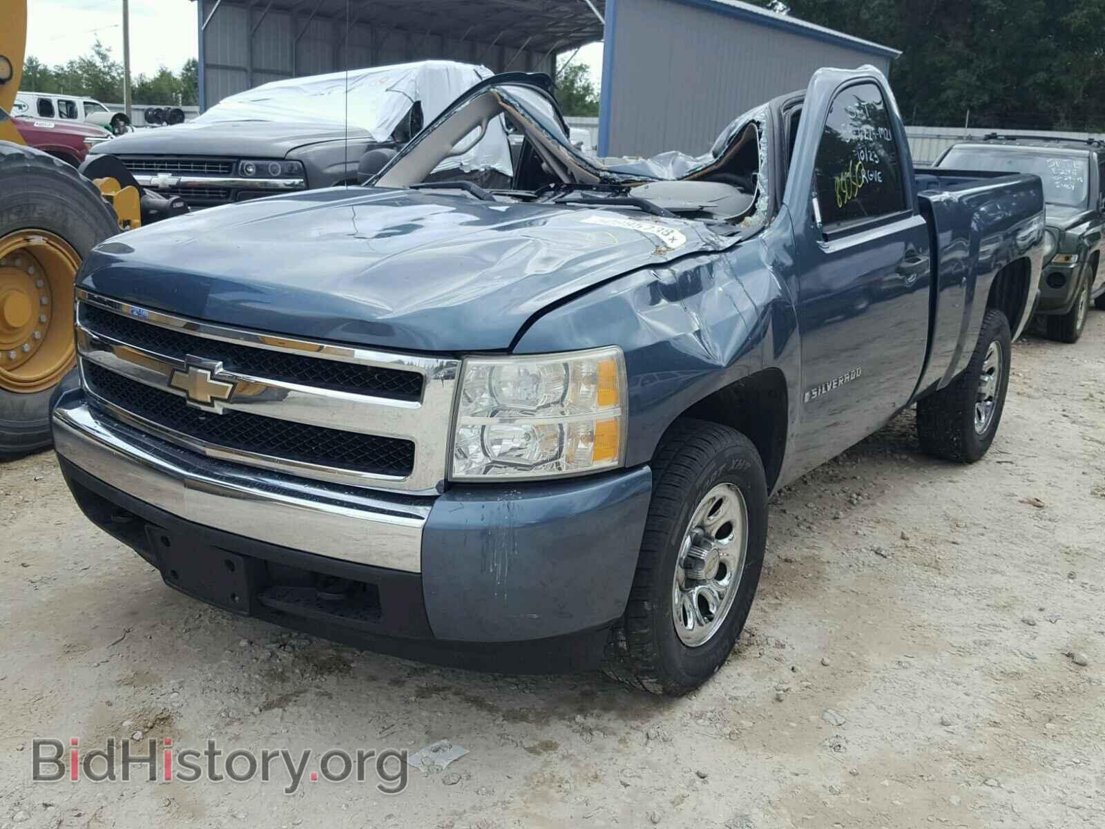 2008 CHEVROLET SILVERADO - VIN: 1GCEK14C98Z304591 - Фото 2