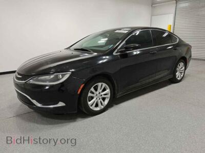 2016 Chrysler 200 Limited, черный — VIN 1C3CCCAB3GN171252, Copart