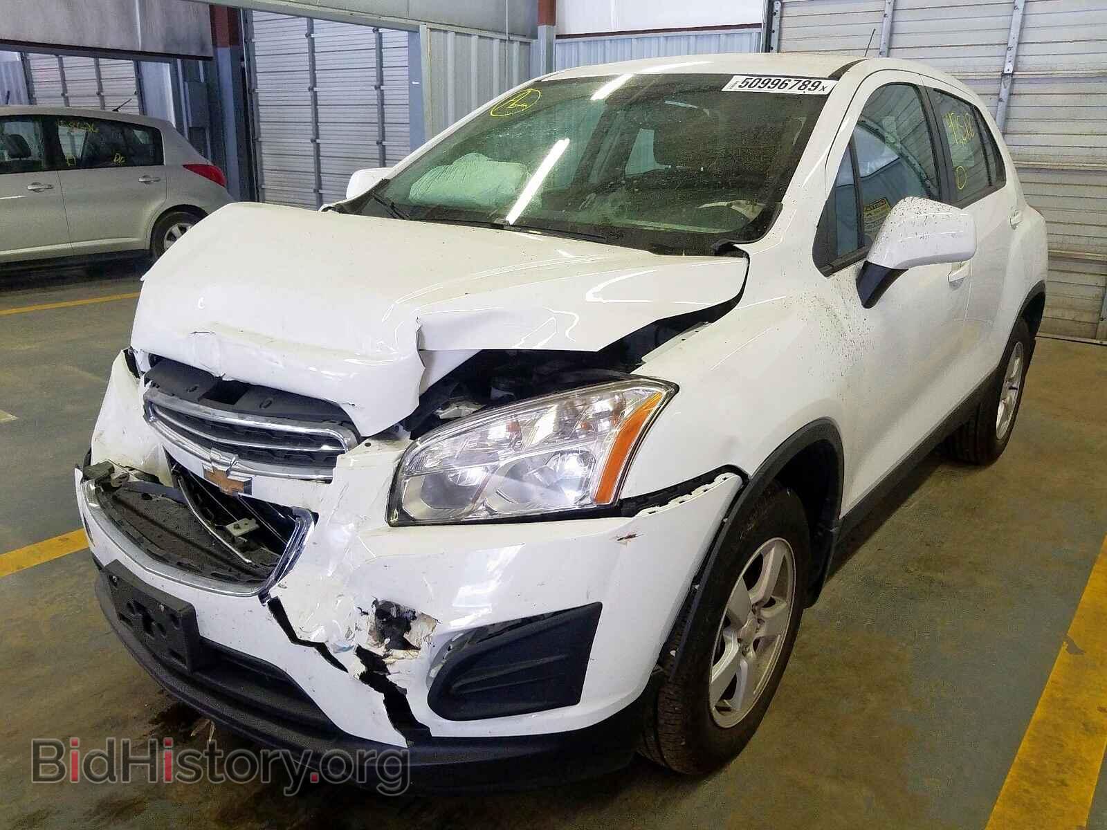 2016 CHEVROLET TRAX - VIN: KL7CJNSB4GB564767 - Фото 2