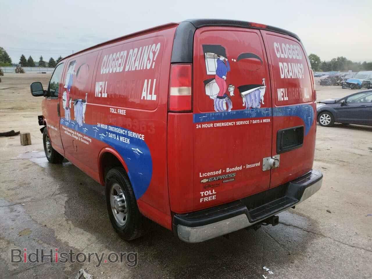 2013 CHEVROLET EXPRESS - VIN: 1GCWGFCGXD1163207 - Фото 3