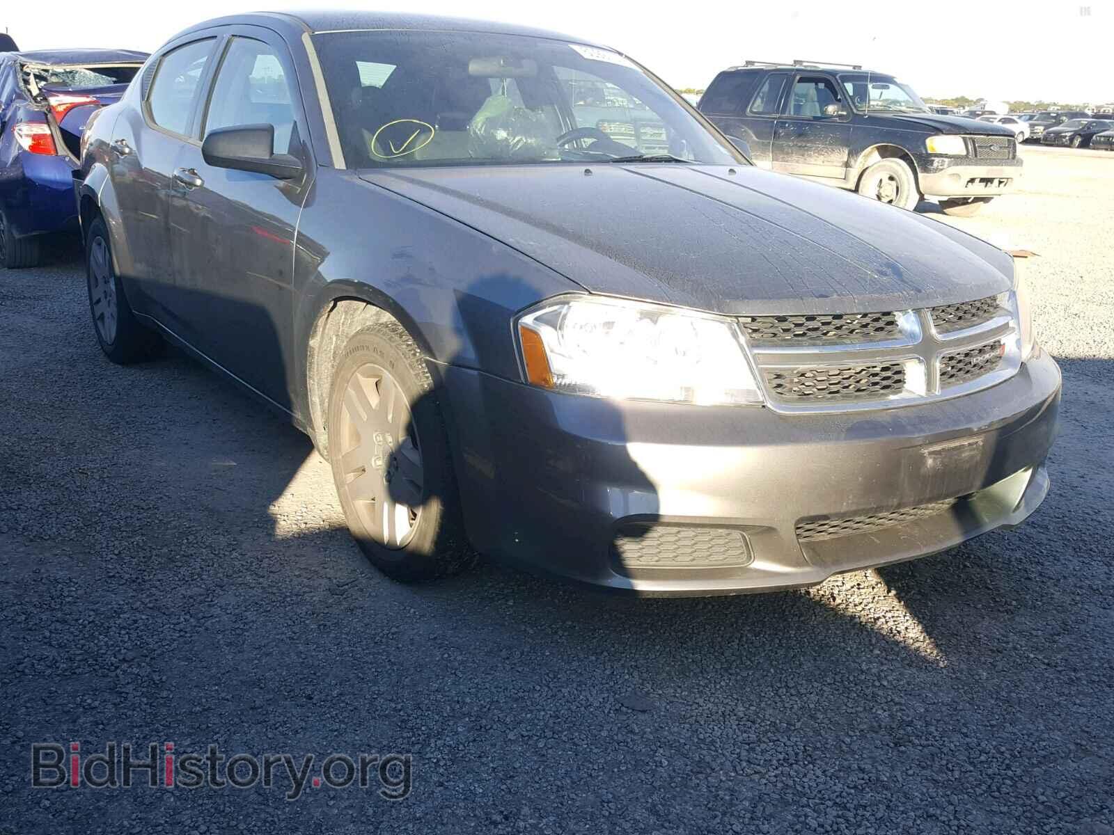 Photo 1C3CDZAB6DN754362 - DODGE AVENGER 2013