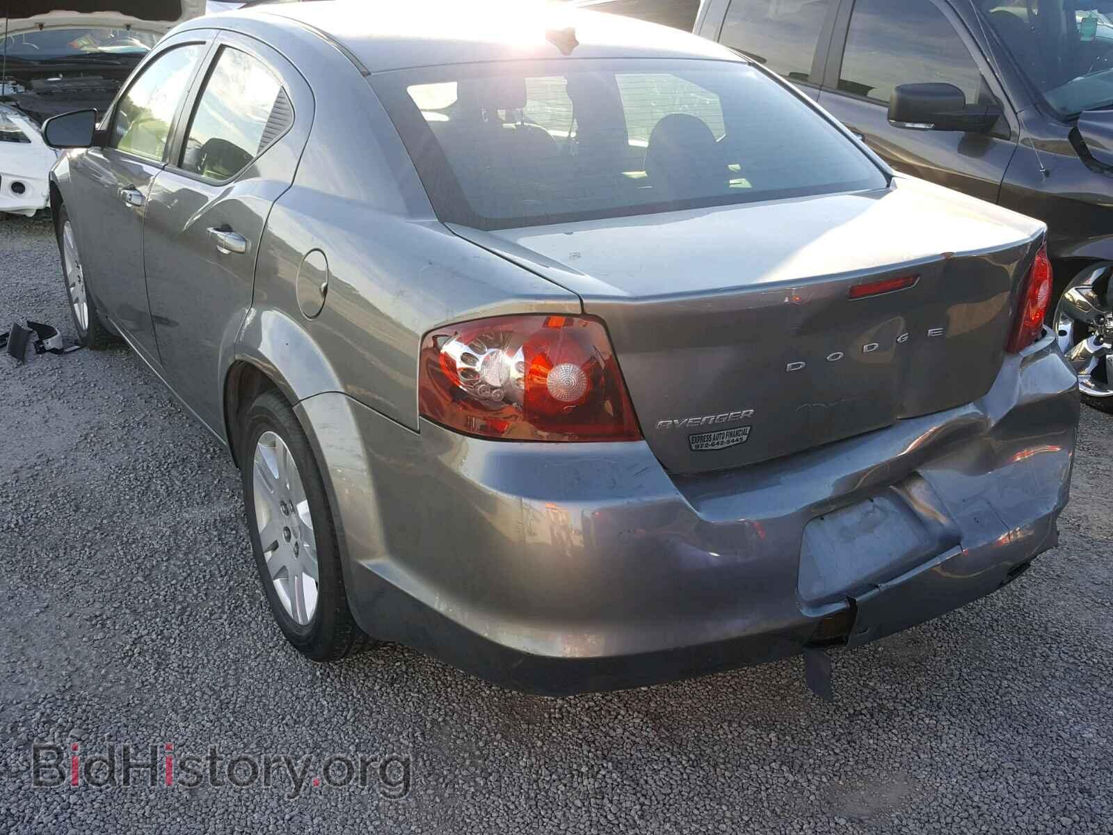 2013 DODGE AVENGER - VIN: 1C3CDZAB6DN754362 - Фото 3