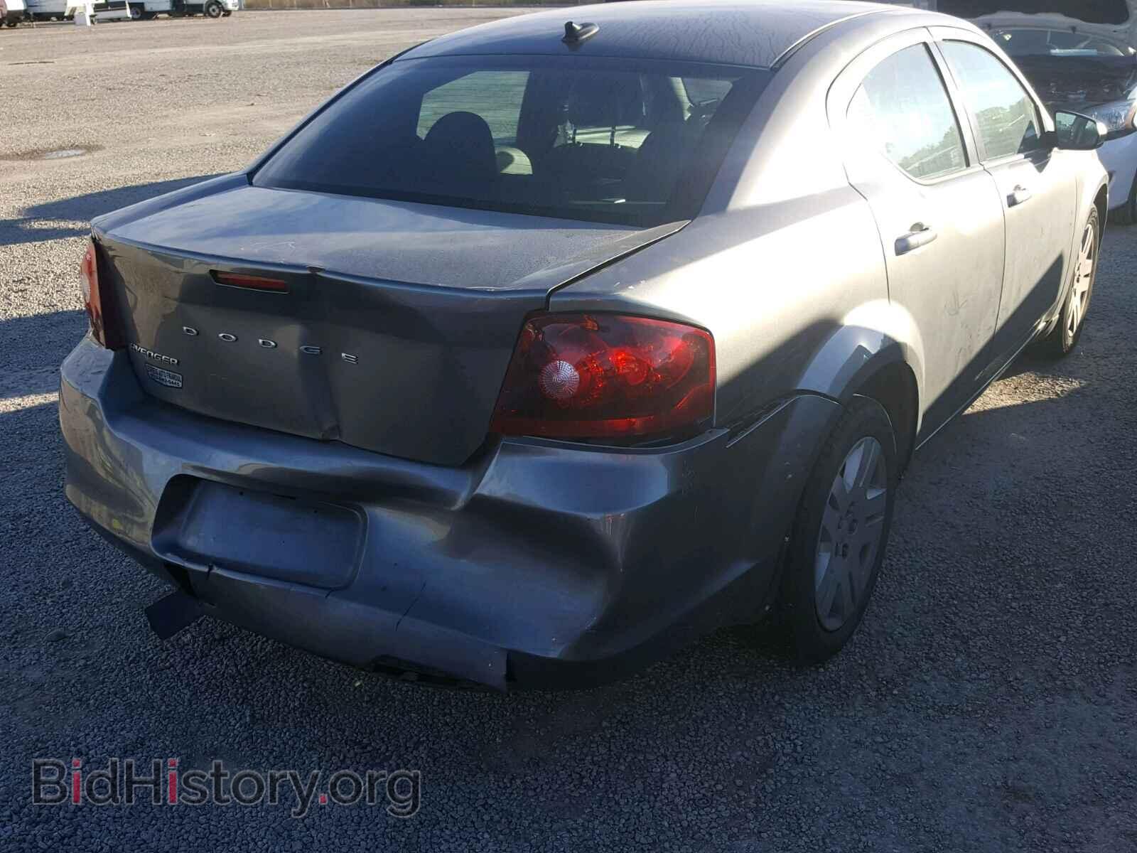 2013 DODGE AVENGER - VIN: 1C3CDZAB6DN754362 - Фото 4