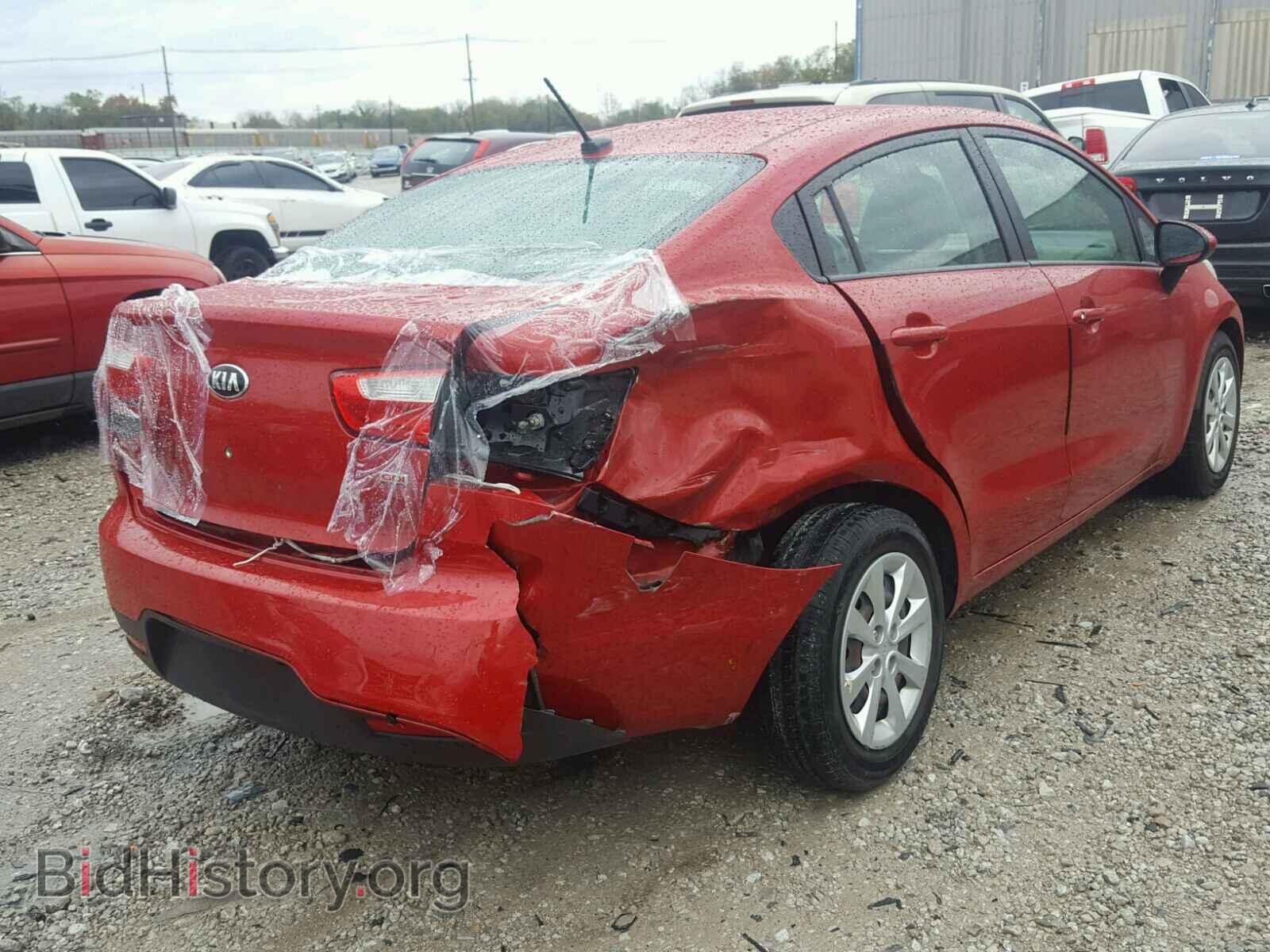 2015 KIA RIO - VIN: KNADM4A34F6441543 - Фото 4