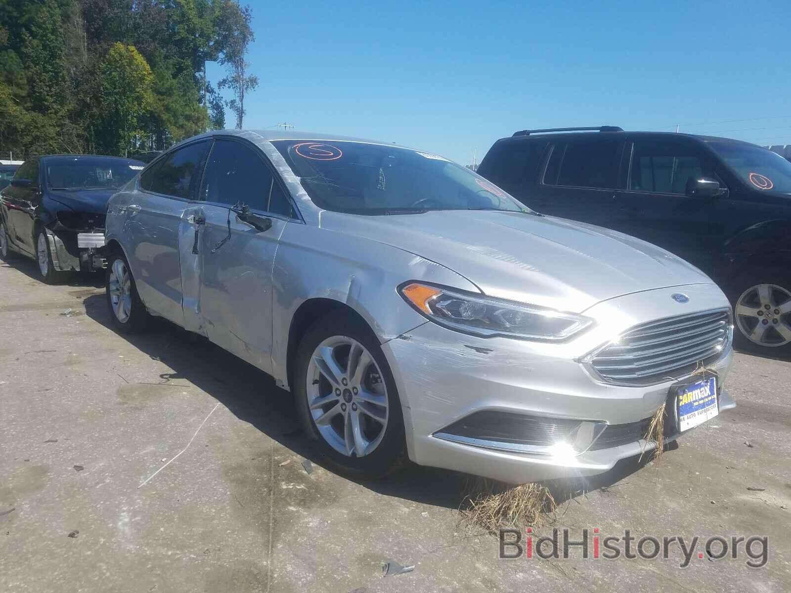 Photo 3FA6P0HD4JR129752 - FORD FUSION 2018