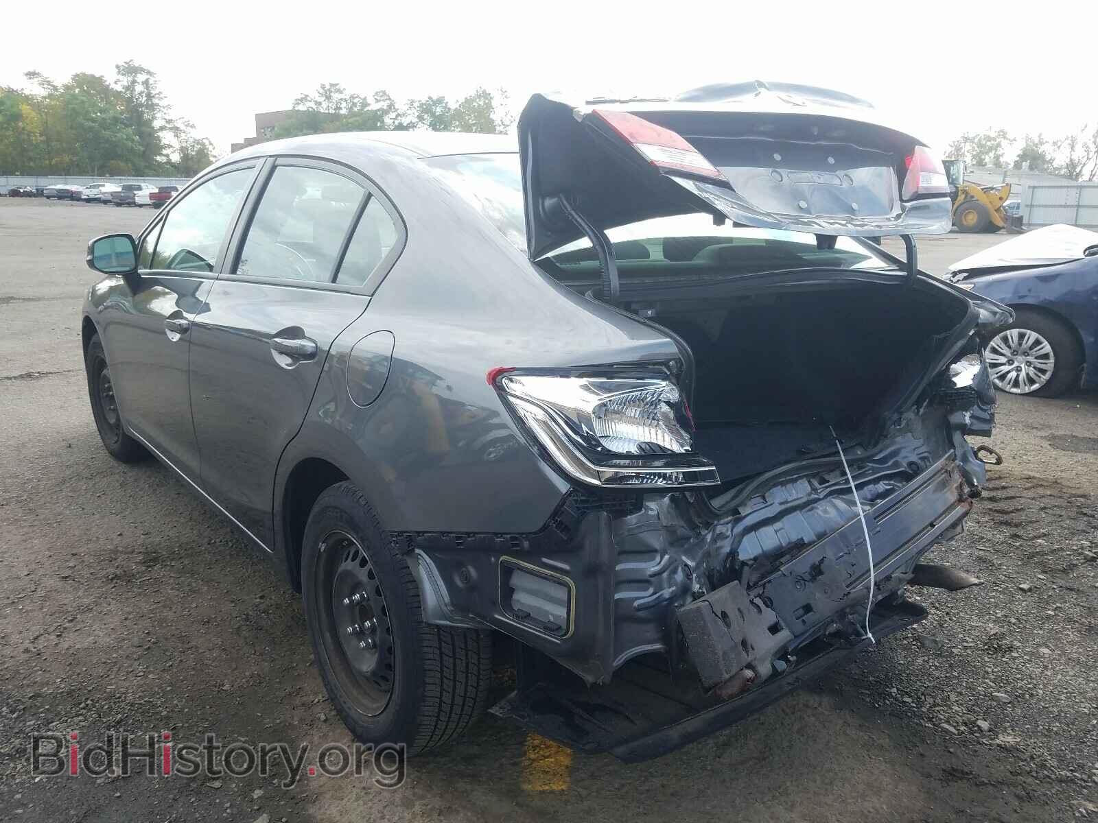 2013 HONDA CIVIC - VIN: 19XFB2F52DE238643 - Фото 3