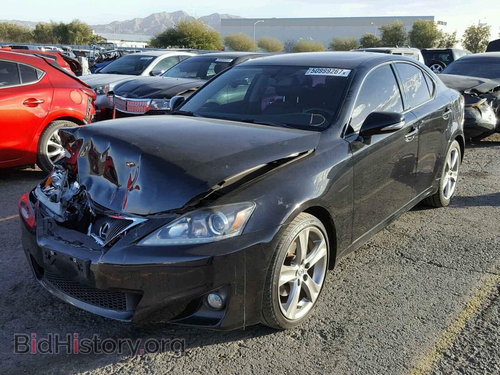 2012 LEXUS IS250 - VIN: JTHBF5C23C2102885 - Фото 2