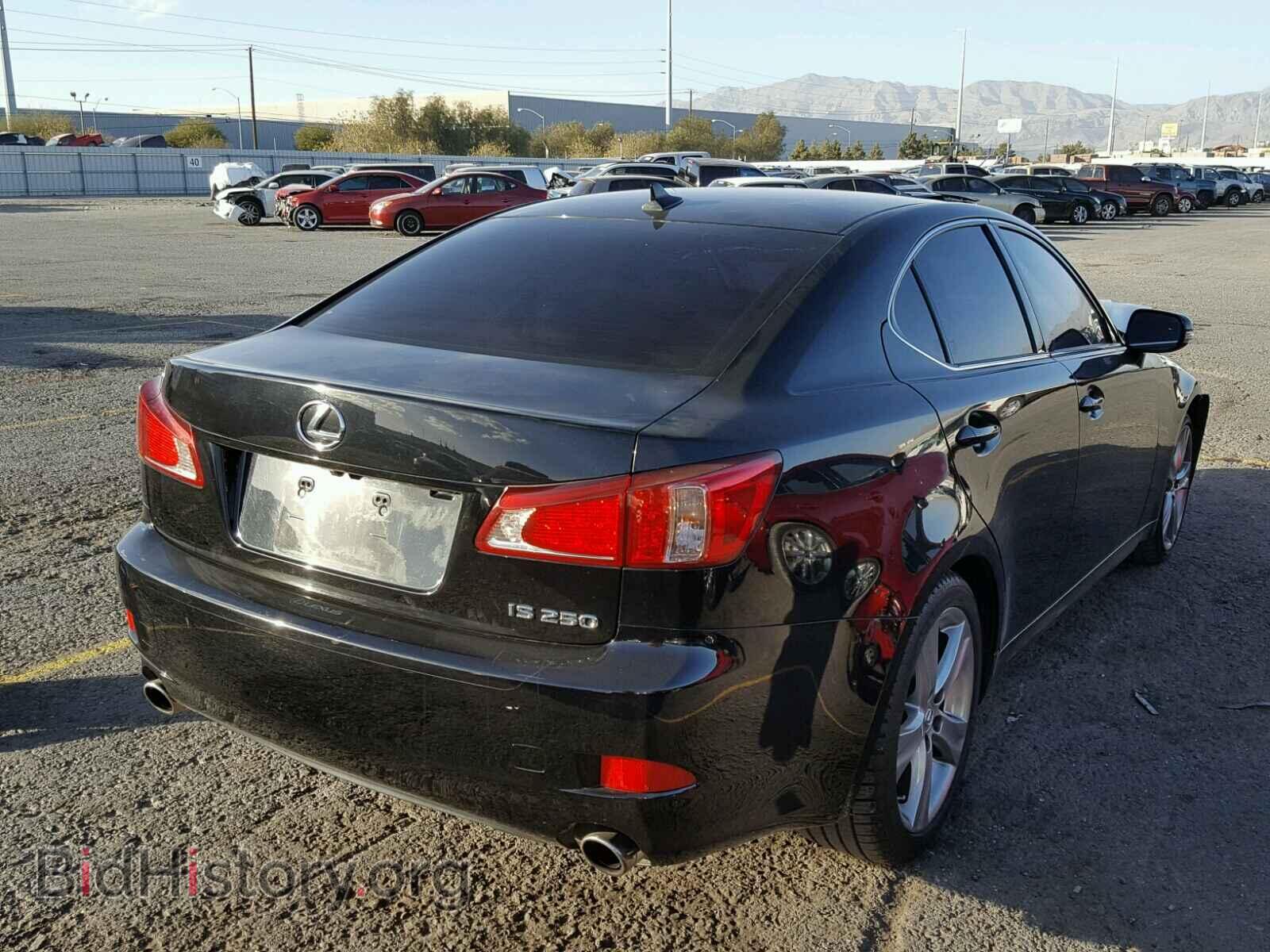 2012 LEXUS IS250 - VIN: JTHBF5C23C2102885 - Фото 4