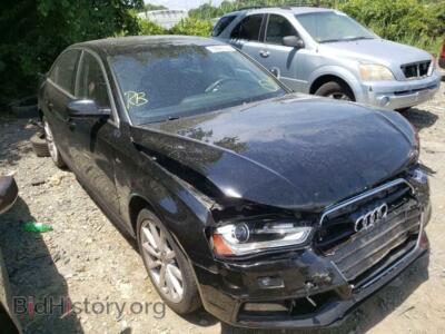 2015 Audi A4 A4 Premium, черный — VIN WAUFFAFL9FN008719, Copart