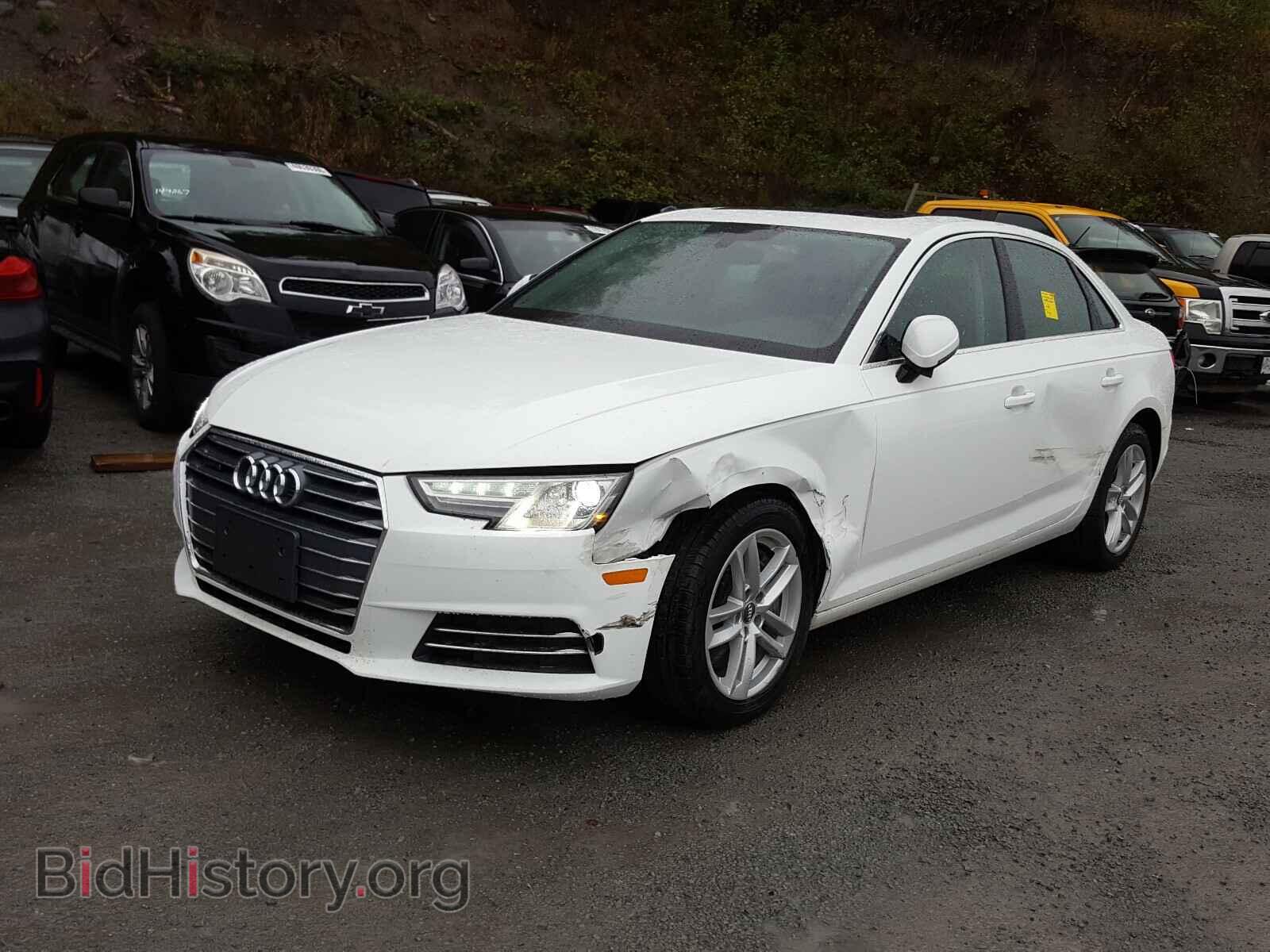 2017 AUDI A4 - VIN: WAUANAF4XHN048672 - Фото 2