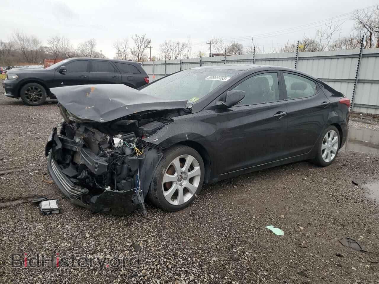 Photo KMHDH4AEXCU309723 - HYUNDAI ELANTRA 2012