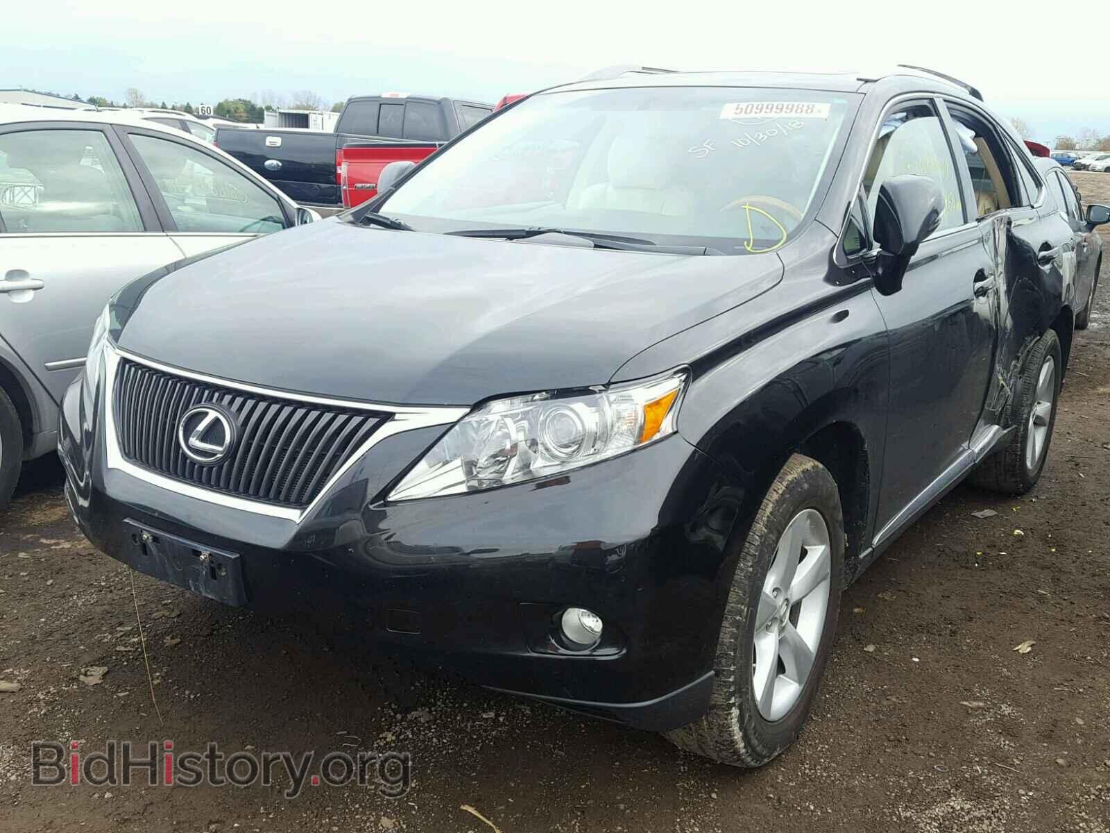 2012 LEXUS RX 350 - VIN: 2T2BK1BA3CC144727 - Фото 2