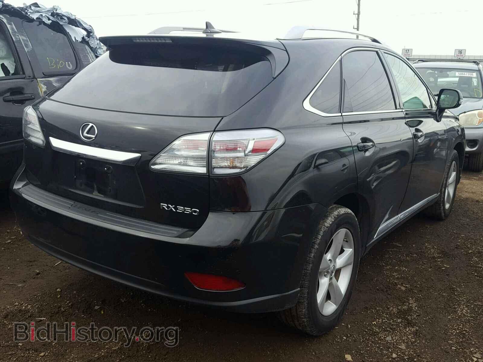 2012 LEXUS RX 350 - VIN: 2T2BK1BA3CC144727 - Фото 4