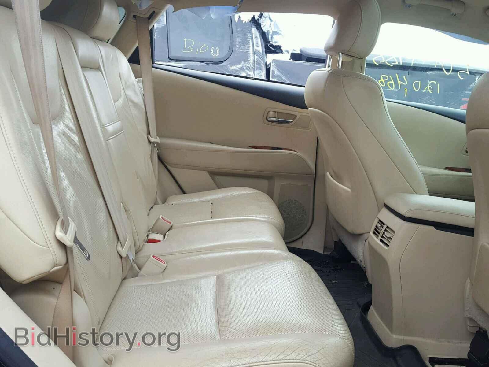 2012 LEXUS RX 350 - VIN: 2T2BK1BA3CC144727 - Фото 6