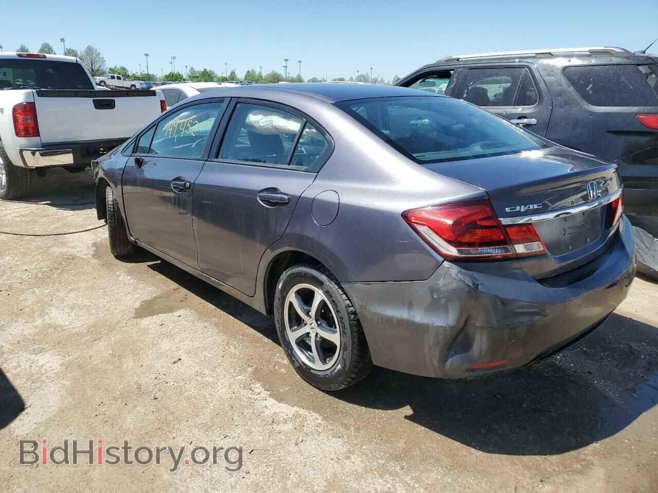 2015 HONDA CIVIC - VIN: 19XFB2F70FE703392 - Фото 2