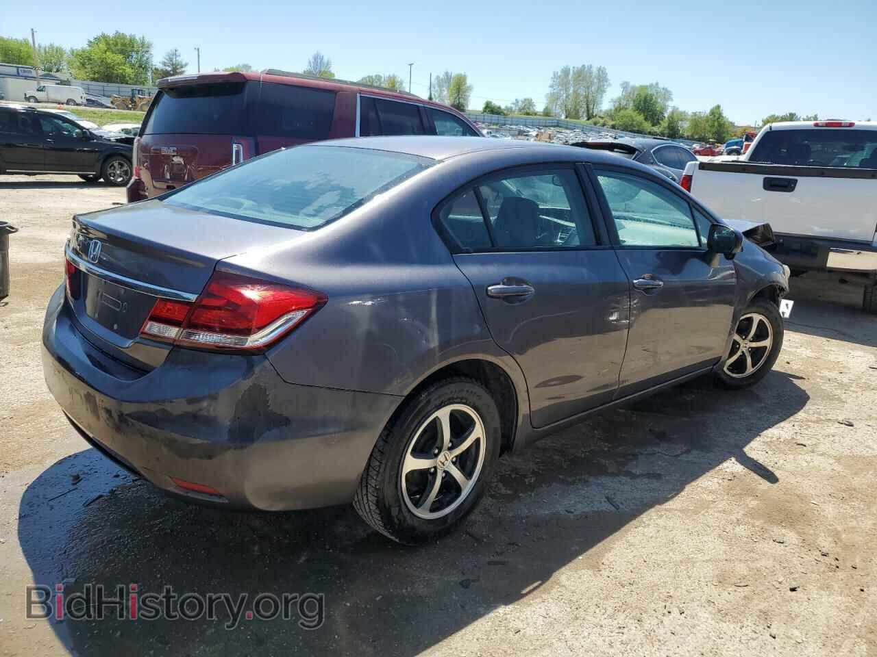 2015 HONDA CIVIC - VIN: 19XFB2F70FE703392 - Фото 3