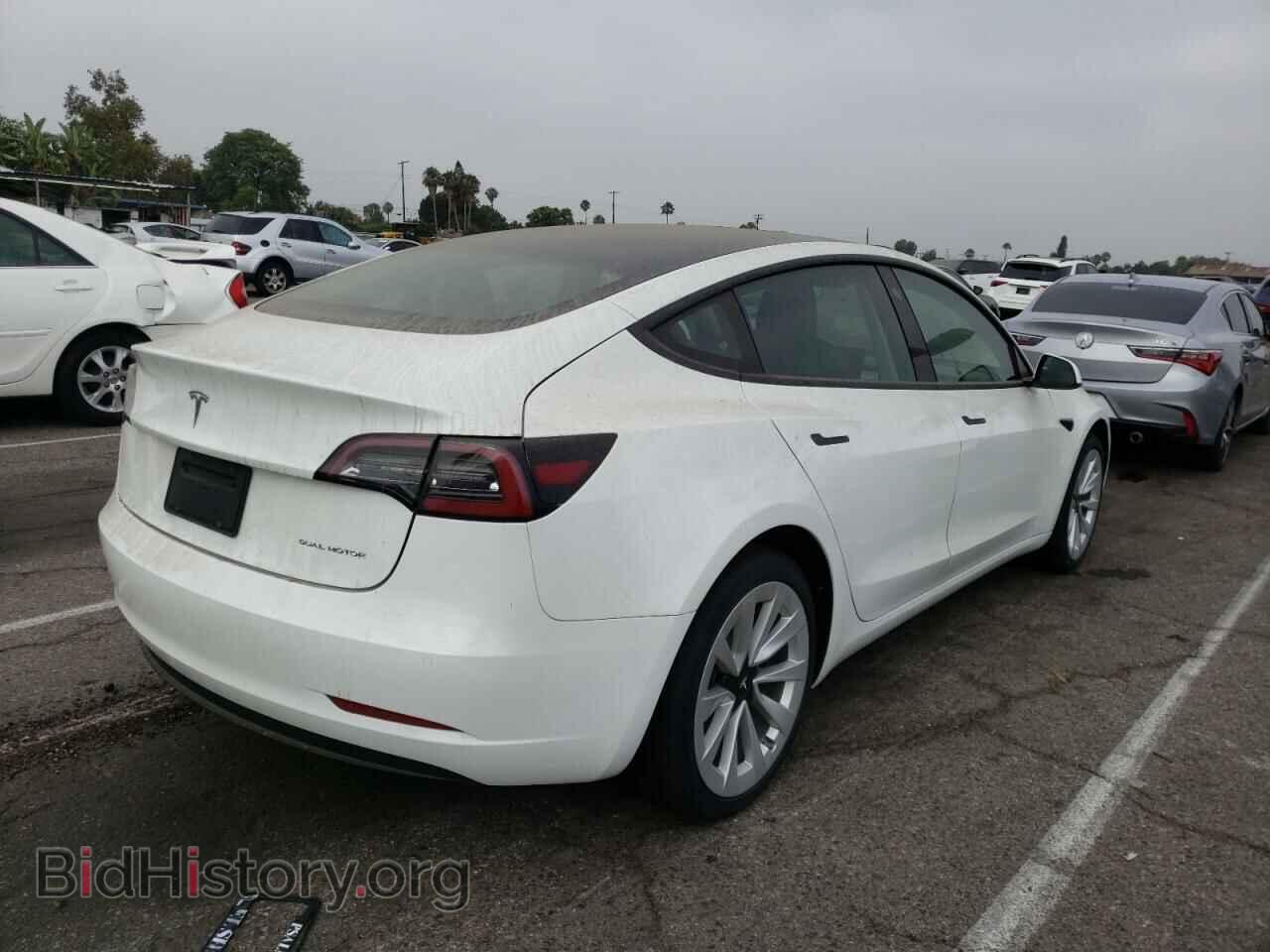 2022 TESLA MODEL 3 - VIN: 5YJ3E1EB8NF144158 - Фото 4
