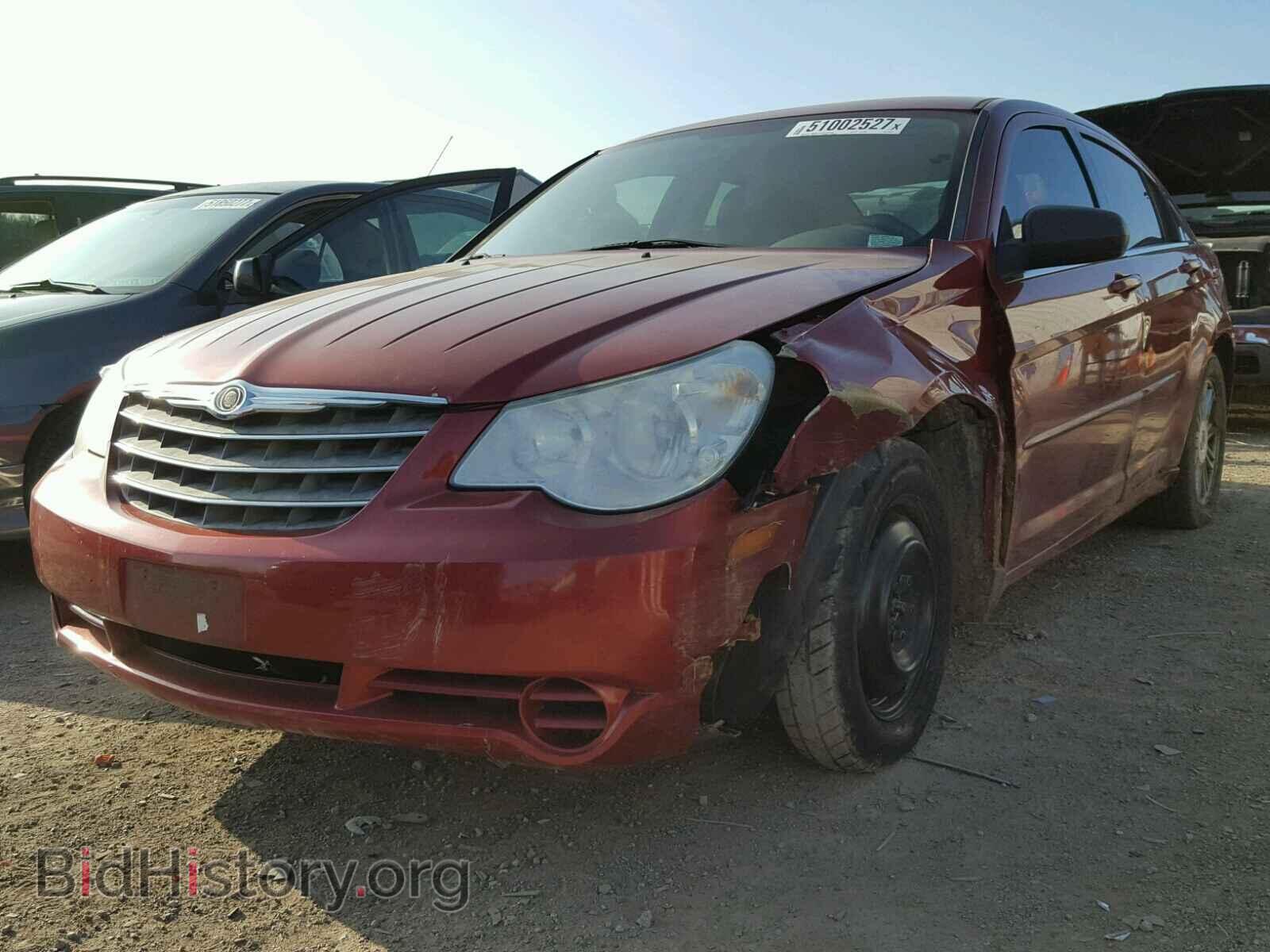 2007 CHRYSLER SEBRING - VIN: 1C3LC56K27N546102 - Фото 2