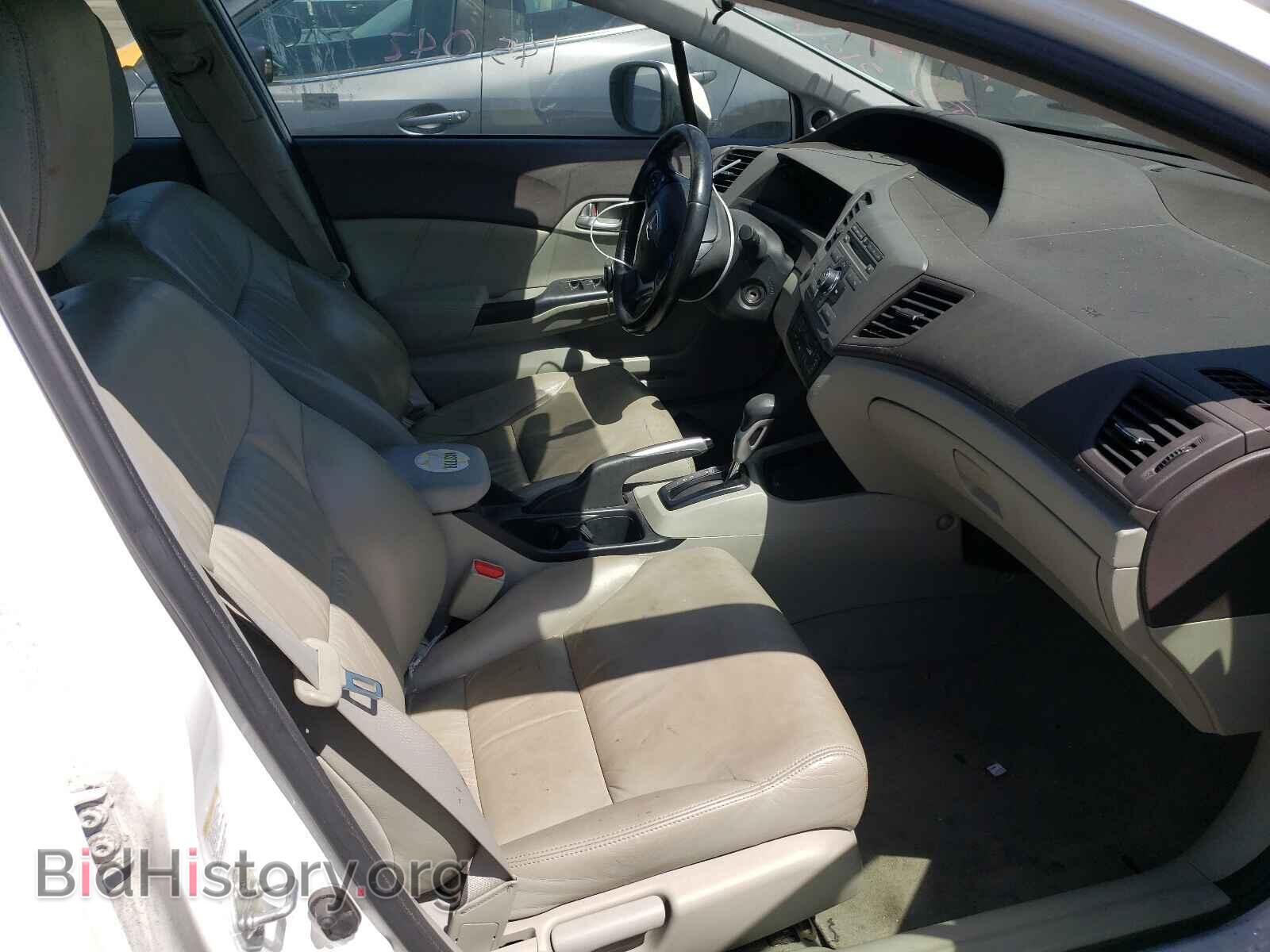 2012 HONDA CIVIC - VIN: JHMFB4F38CS007301 - Photo 5