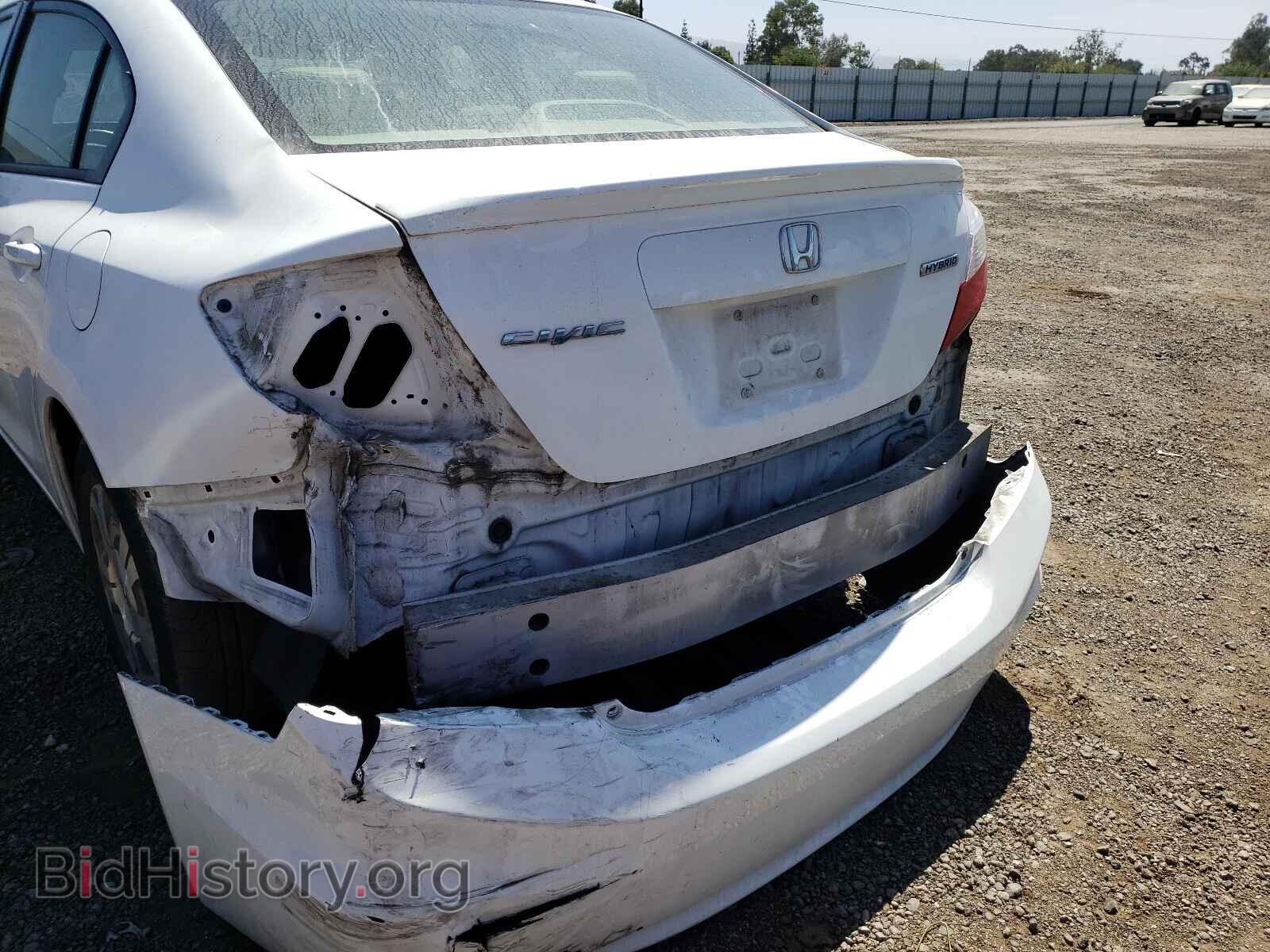 2012 HONDA CIVIC - VIN: JHMFB4F38CS007301 - Photo 9