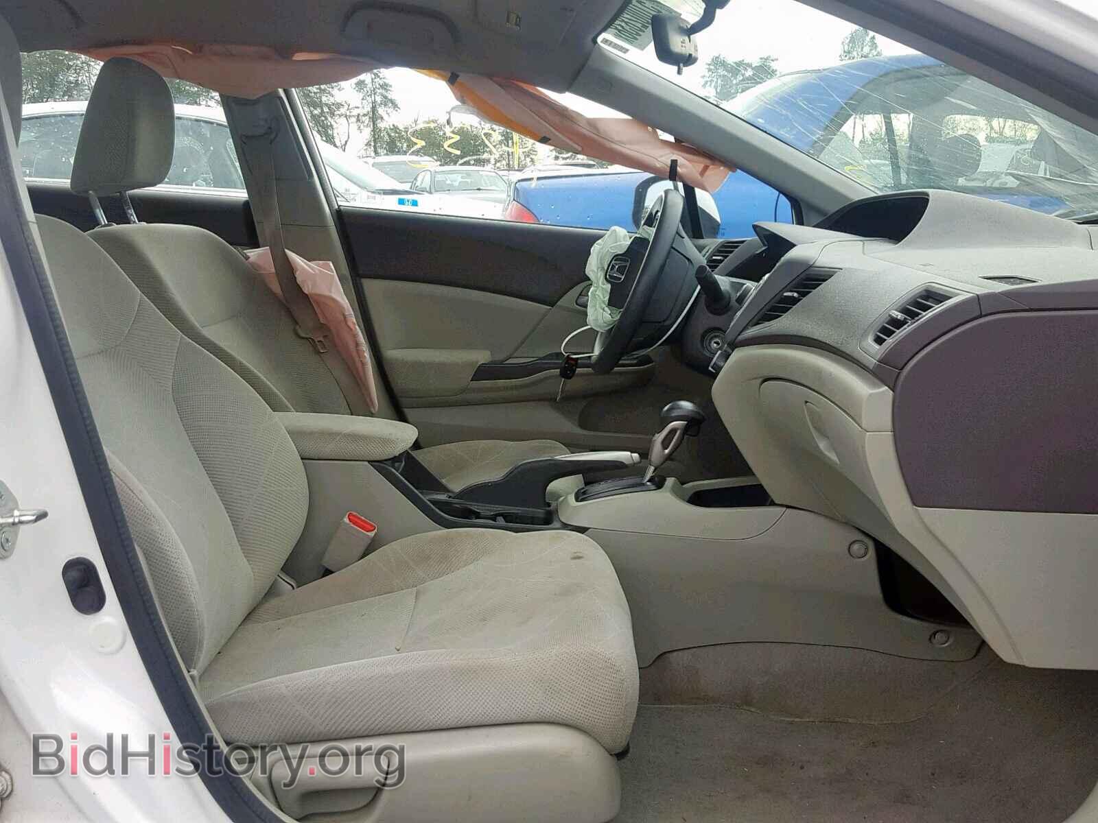 2012 HONDA CIVIC LX - VIN: 2HGFB2F59CH577470 - Фото 5