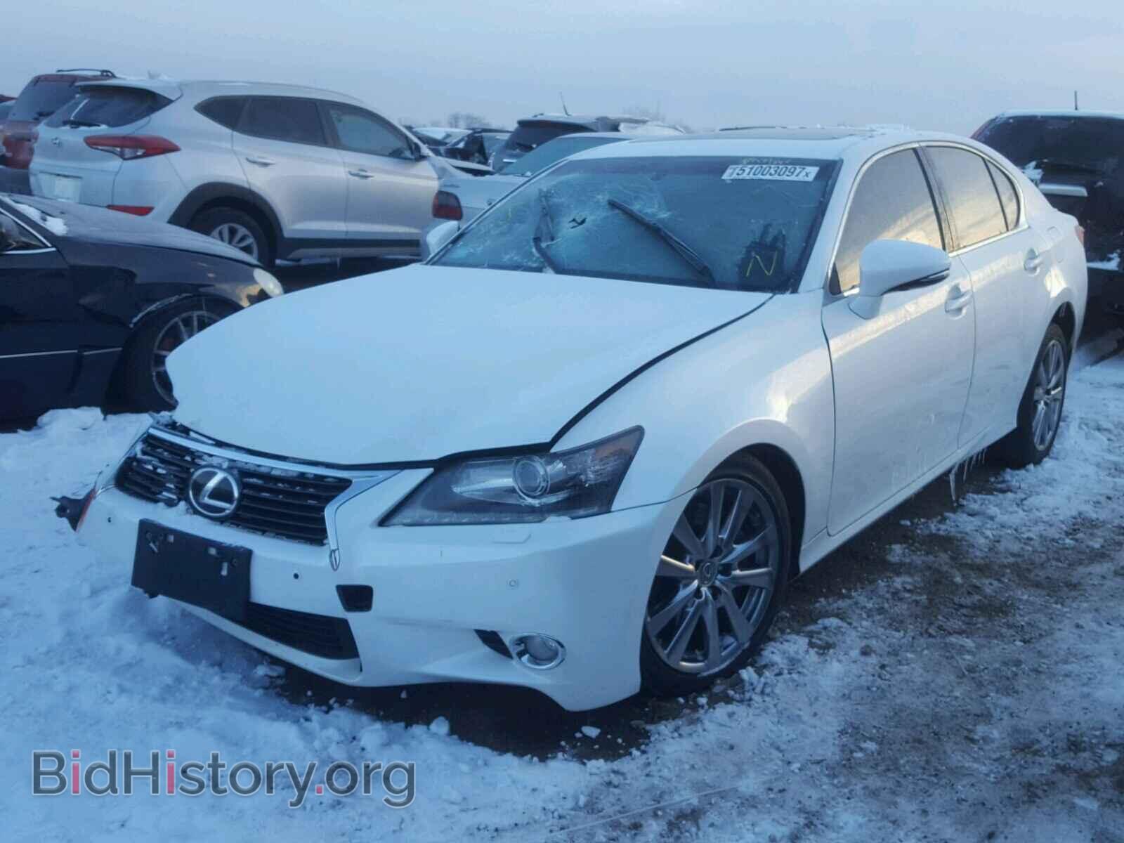 2013 LEXUS GS350 - VIN: JTHCE1BL7D5011306 - Фото 2