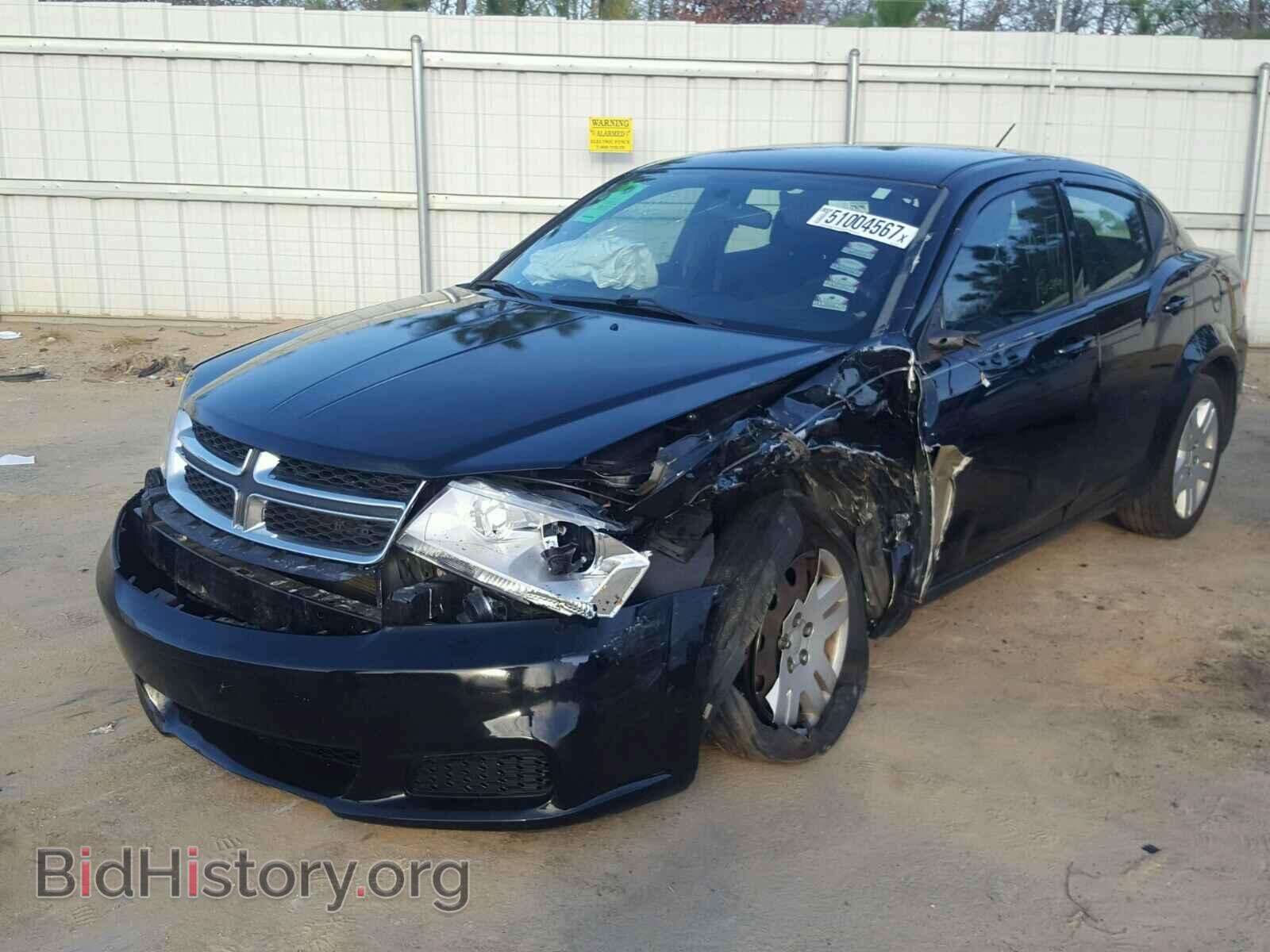 2014 DODGE AVENGER - VIN: 1C3CDZAB9EN199702 - Фото 2