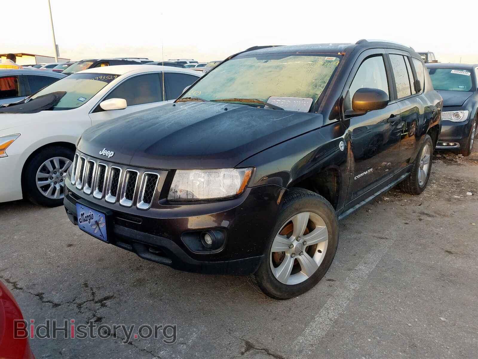 2014 JEEP COMPASS SP - VIN: 1C4NJDBB6ED706737 - Фото 2
